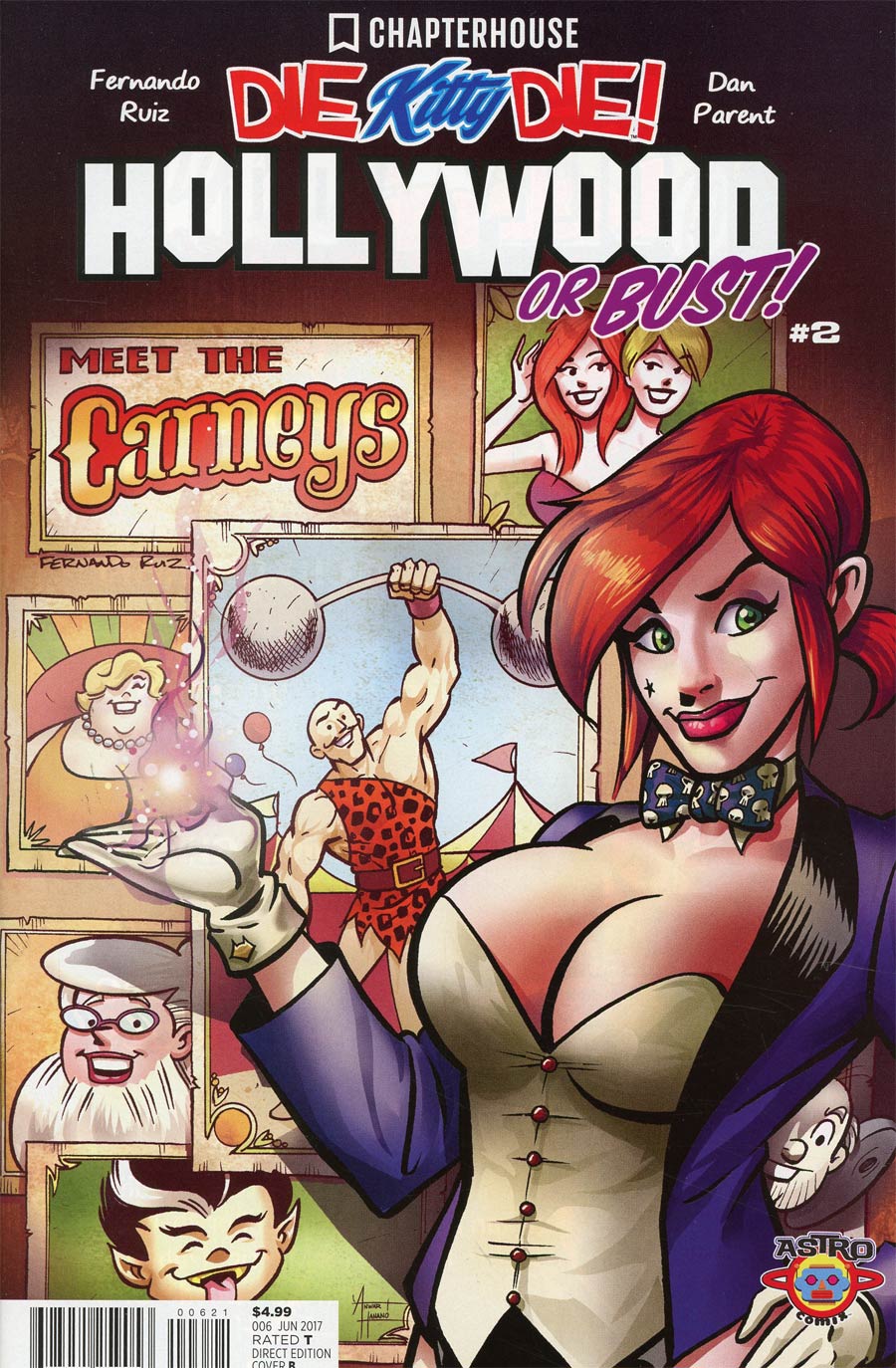 Die Kitty Die Hollywood Or Bust #2 Cover B Variant Fernando Ruiz Cover