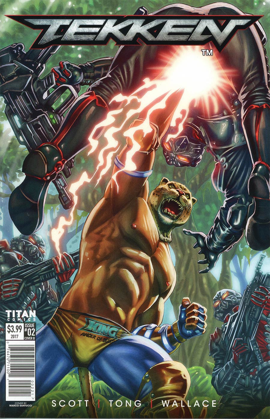 Tekken #2 Cover B Variant Marco Santucci Cover