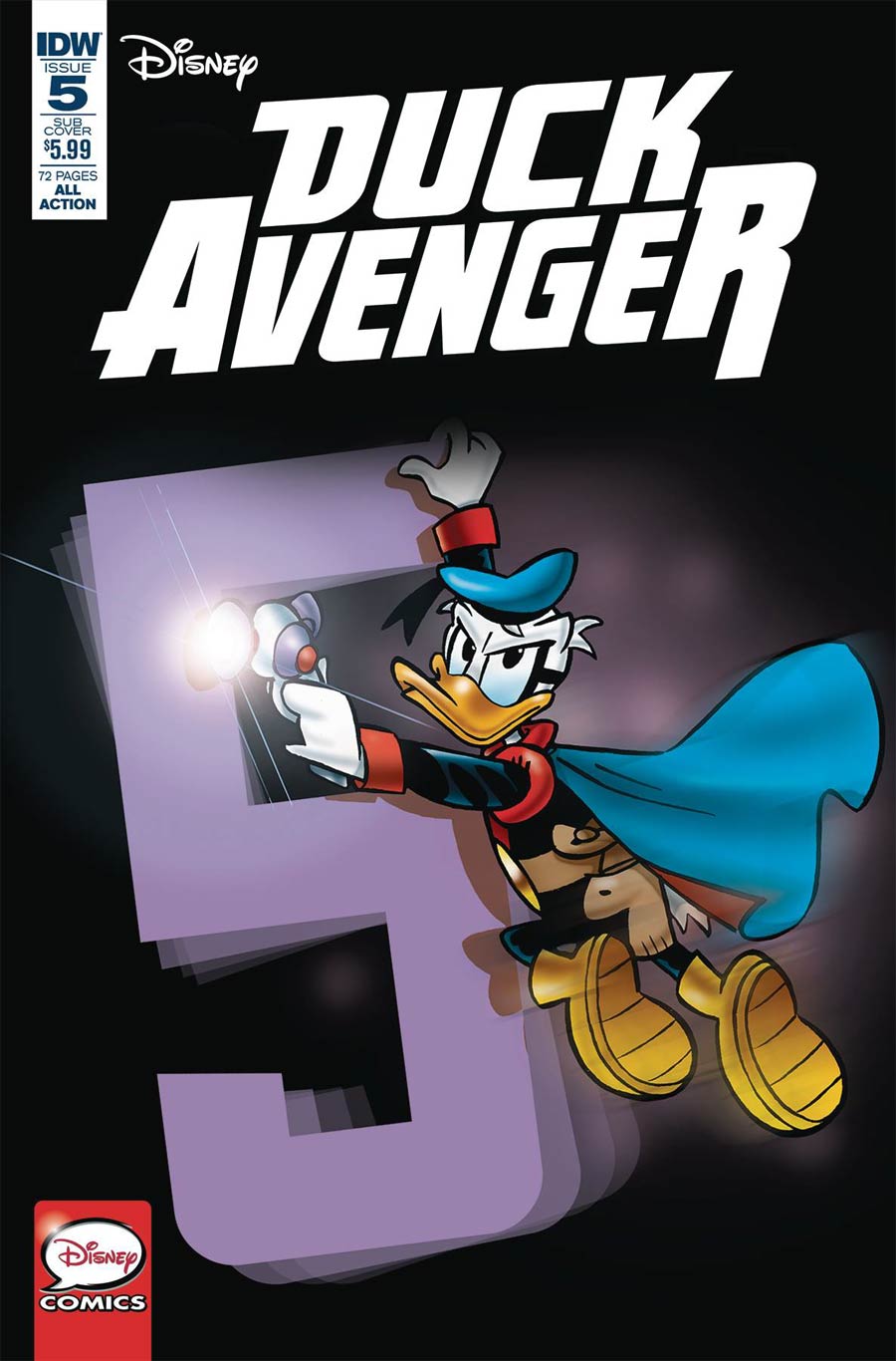 Duck Avenger #5 Cover B Variant Marco Gervasio Subscription Cover