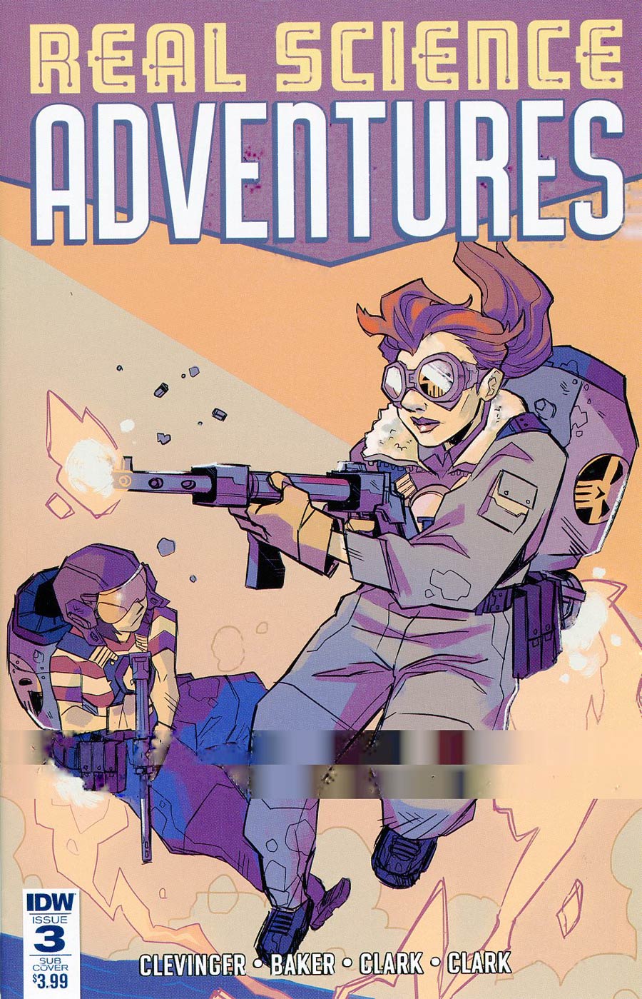 Atomic Robo Presents Real Science Adventures #3 Cover B Variant Hollie Mengert Subscription Cover