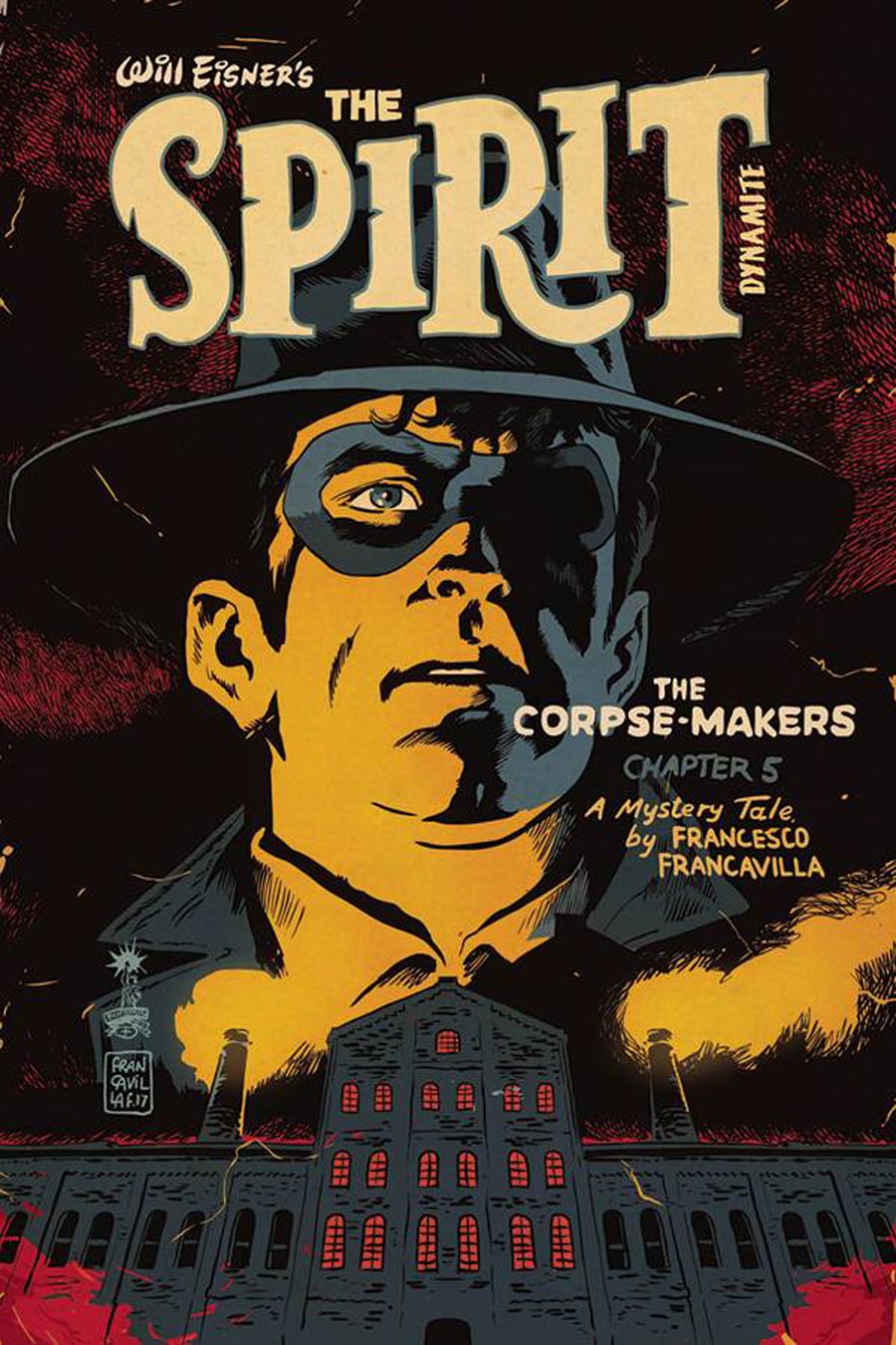 Will Eisners Spirit Corpse-Makers #5 Cover A Regular Francesco Francavilla Cover