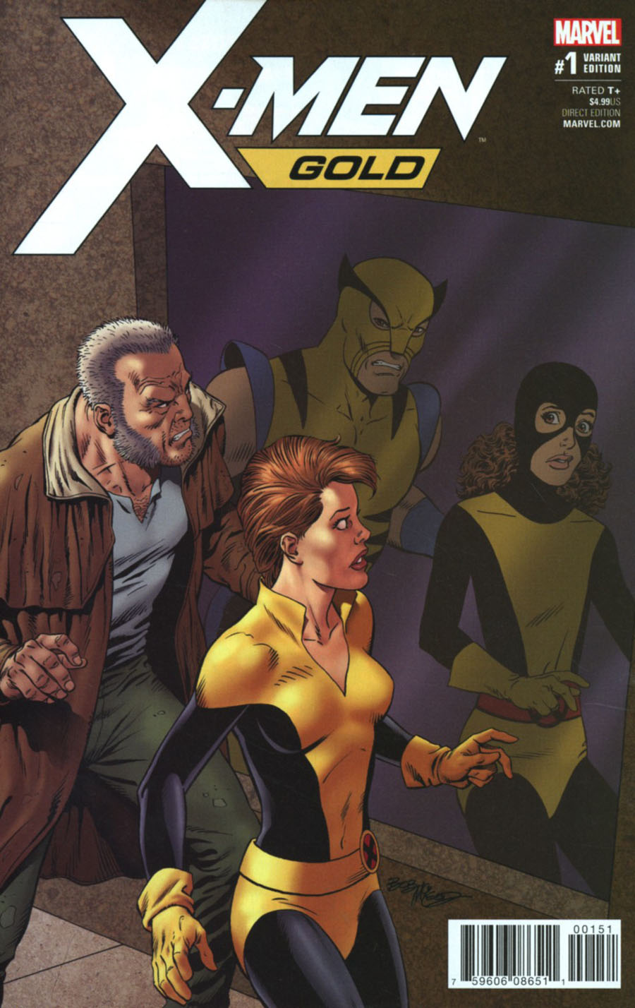 X-Men Gold #1 Cover G Incentive Bob McLeod Variant Cover (Resurrxion Tie-In)