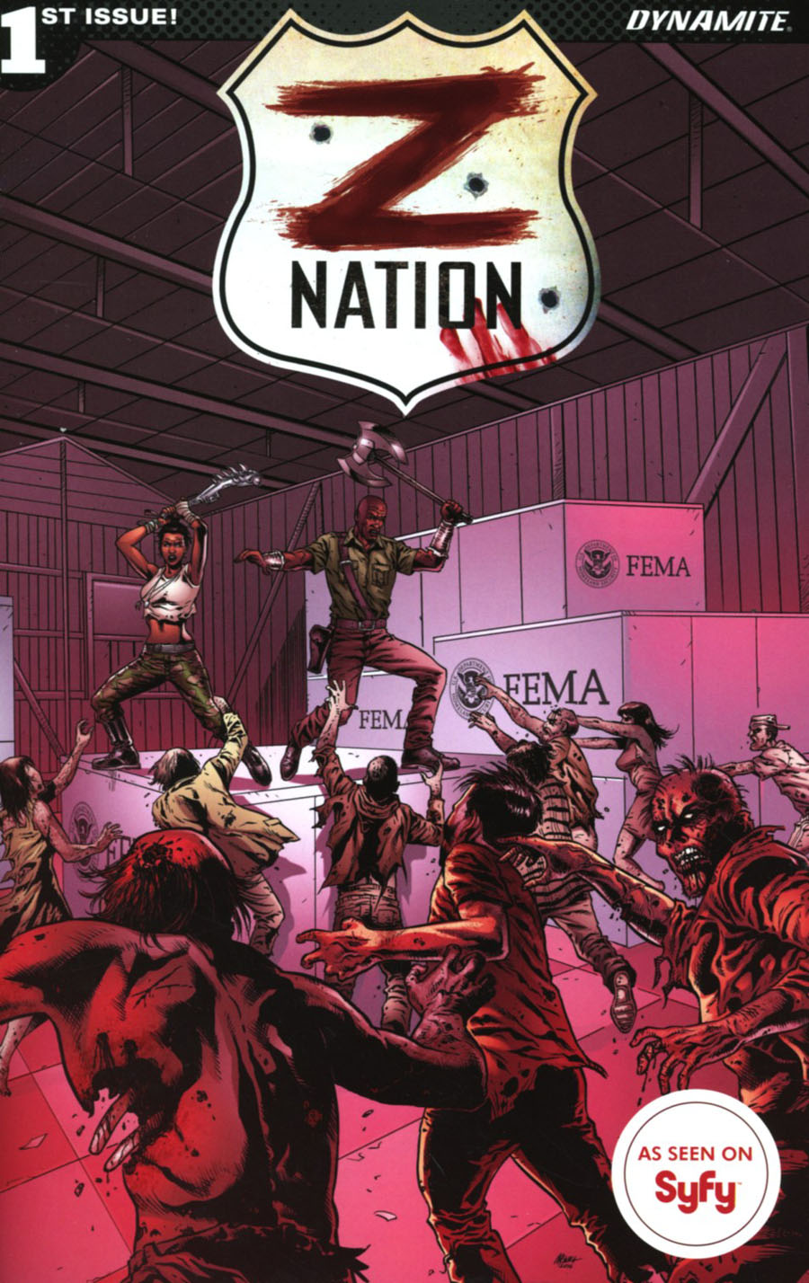 Z Nation #1 Cover H Incentive Edu Menna Variant Cover