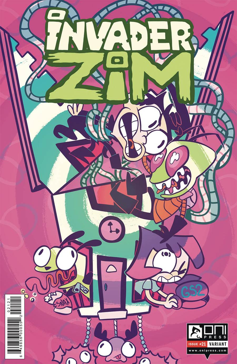 Invader Zim #21 Cover B Variant Caitlin Rose Boyle Cover