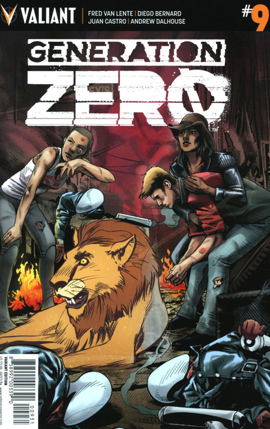 Generation Zero #9 Cover C Incentive Stephen Mooney Variant Cover