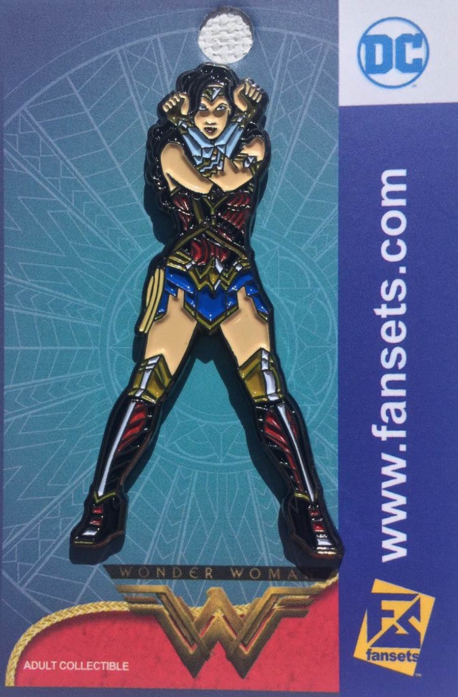 Wonder Woman Movie Wonder Woman Bracers Enamel Pin