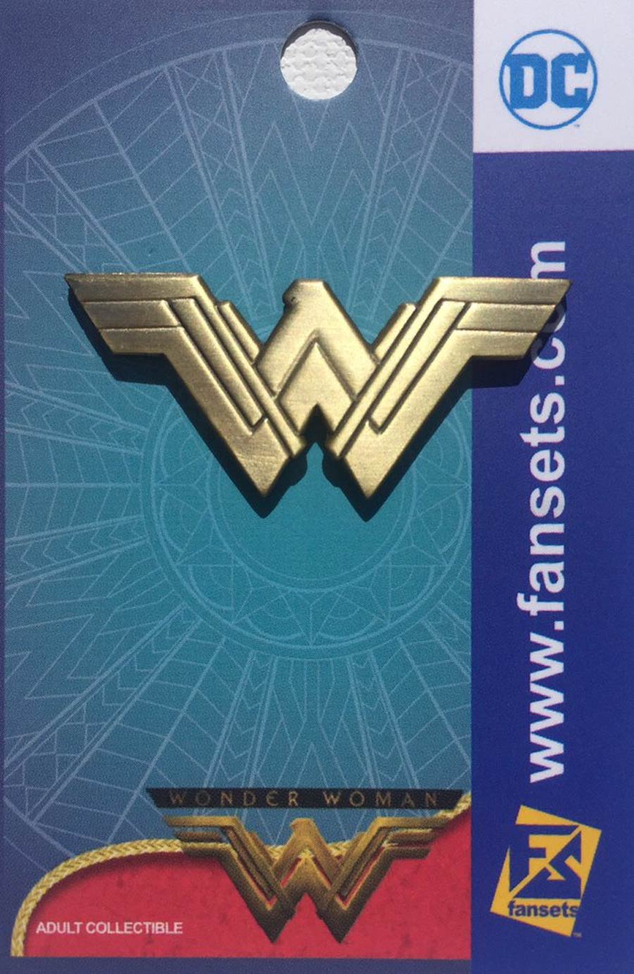 Wonder Woman Movie Wonder Woman Logo Enamel Pin