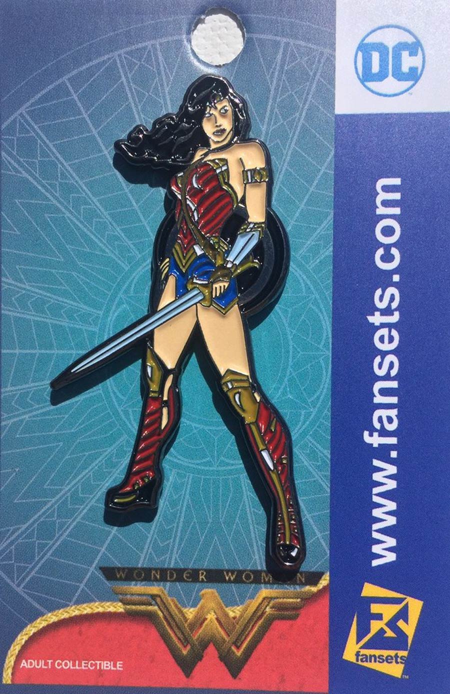 Wonder Woman Movie Wonder Woman Stance Enamel Pin