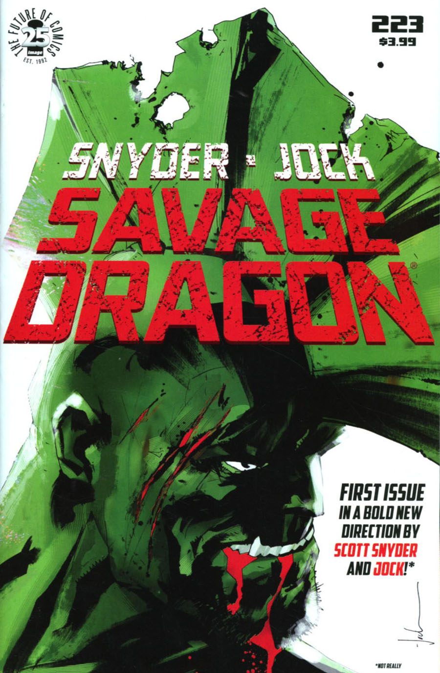 Savage Dragon Vol 2 #223 Cover B Variant Erik Larsen April Fools Cover