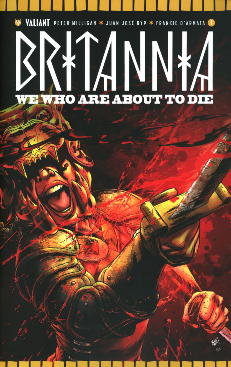 Britannia We Who Are About To Die #1 Cover E Incentive Adam Gorham Variant Cover