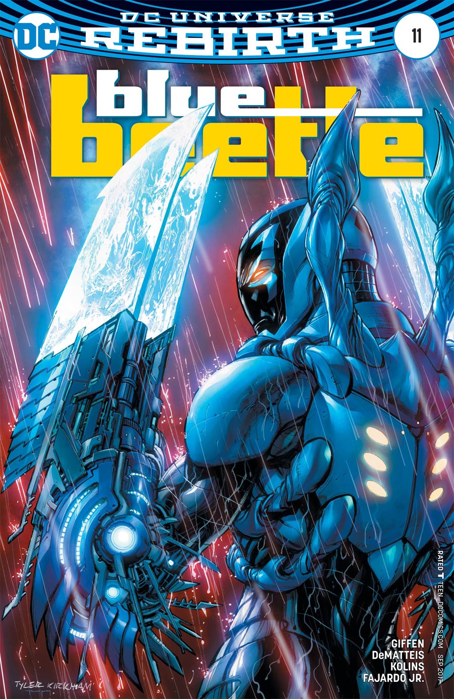 Blue Beetle (DC) Vol 4 #11 Cover B Variant Tyler Kirkham Cover