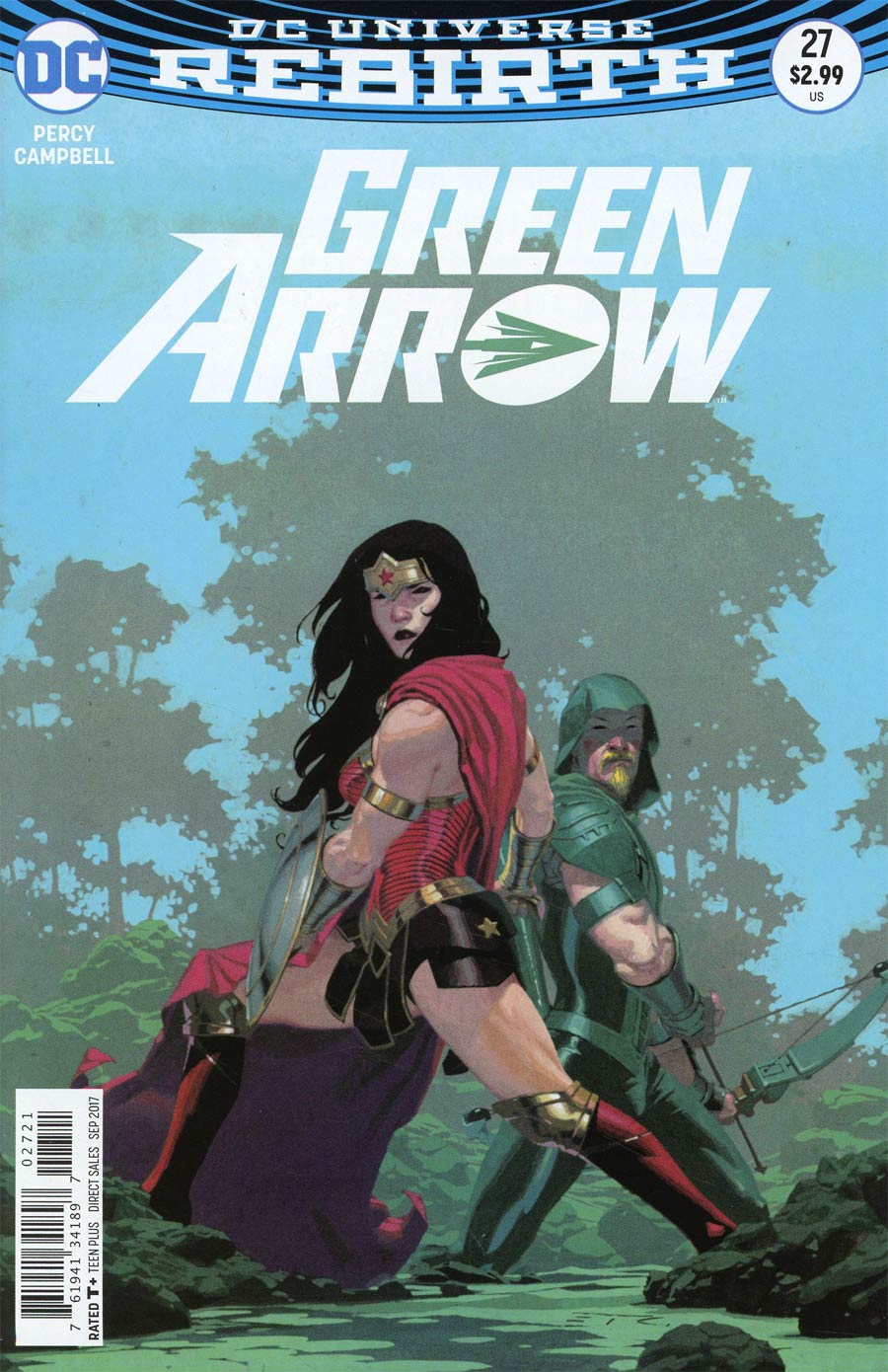 Green Arrow Vol 7 #27 Cover B Variant Esad Ribic Cover