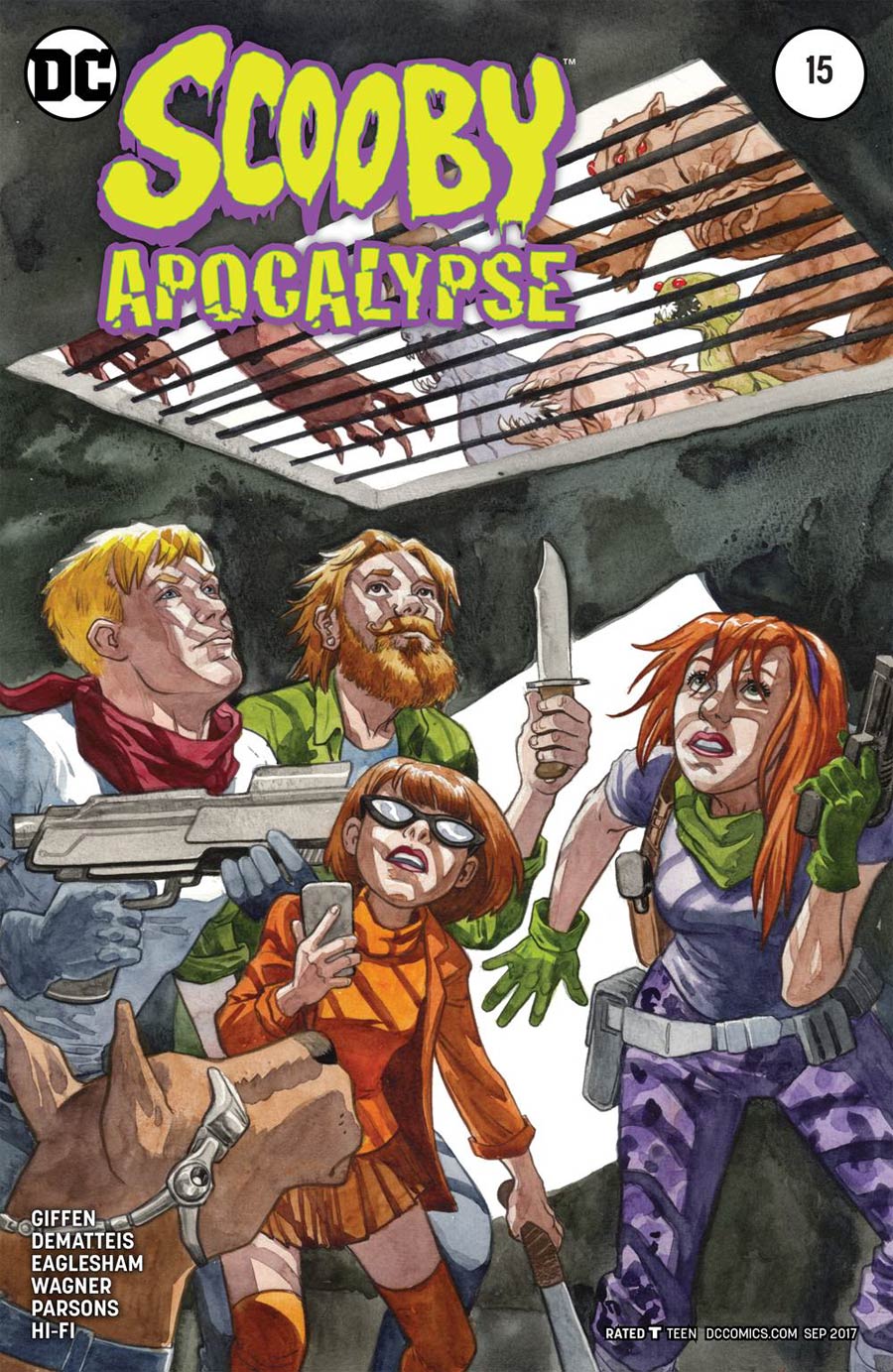 Scooby Apocalypse #15 Cover B Variant Jill Thompson Cover