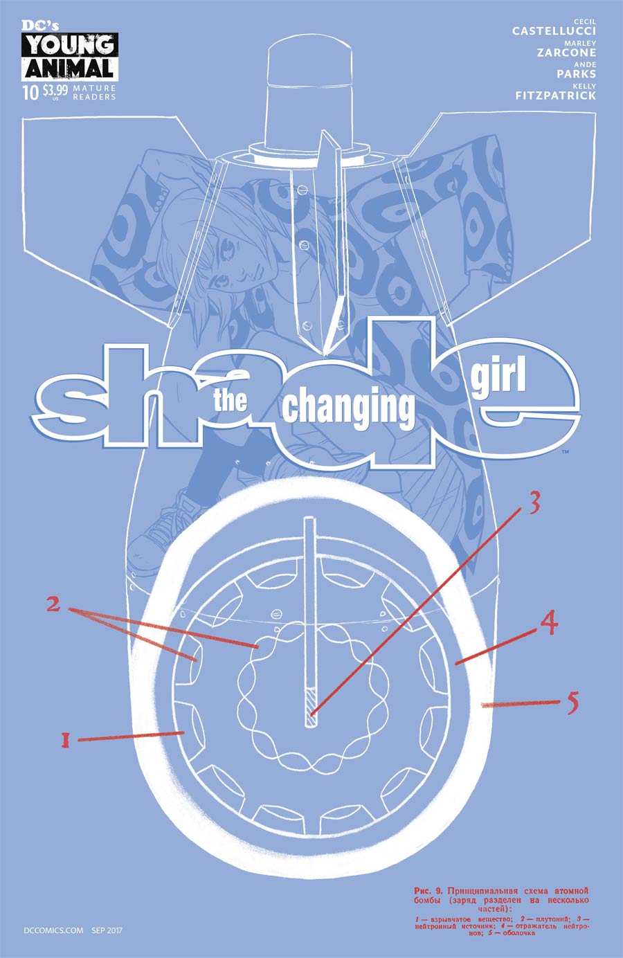 Shade The Changing Girl #10 Cover A Regular Becky Cloonan Cover