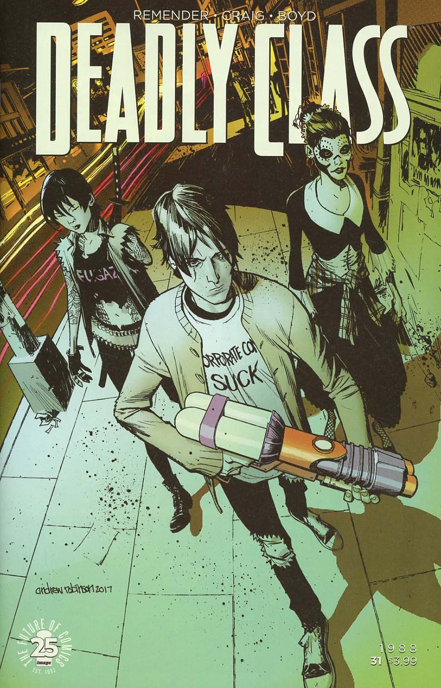 Deadly Class #31 Cover B Andrew Robinson