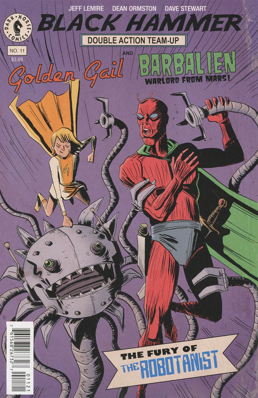 Black Hammer #11 Cover B Variant Jeff Lemire Cover