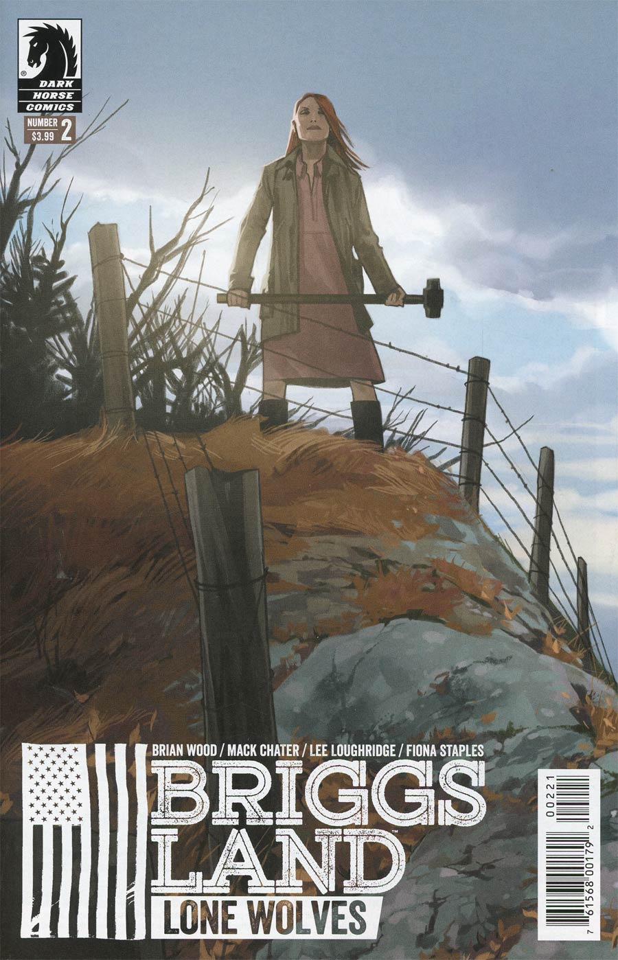 Briggs Land Lone Wolves #2 Cover B Variant Fiona Staples Cover