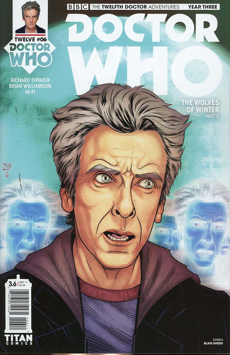 Doctor Who 12th Doctor Year Three #6 Cover A Regular Blair Shedd Cover