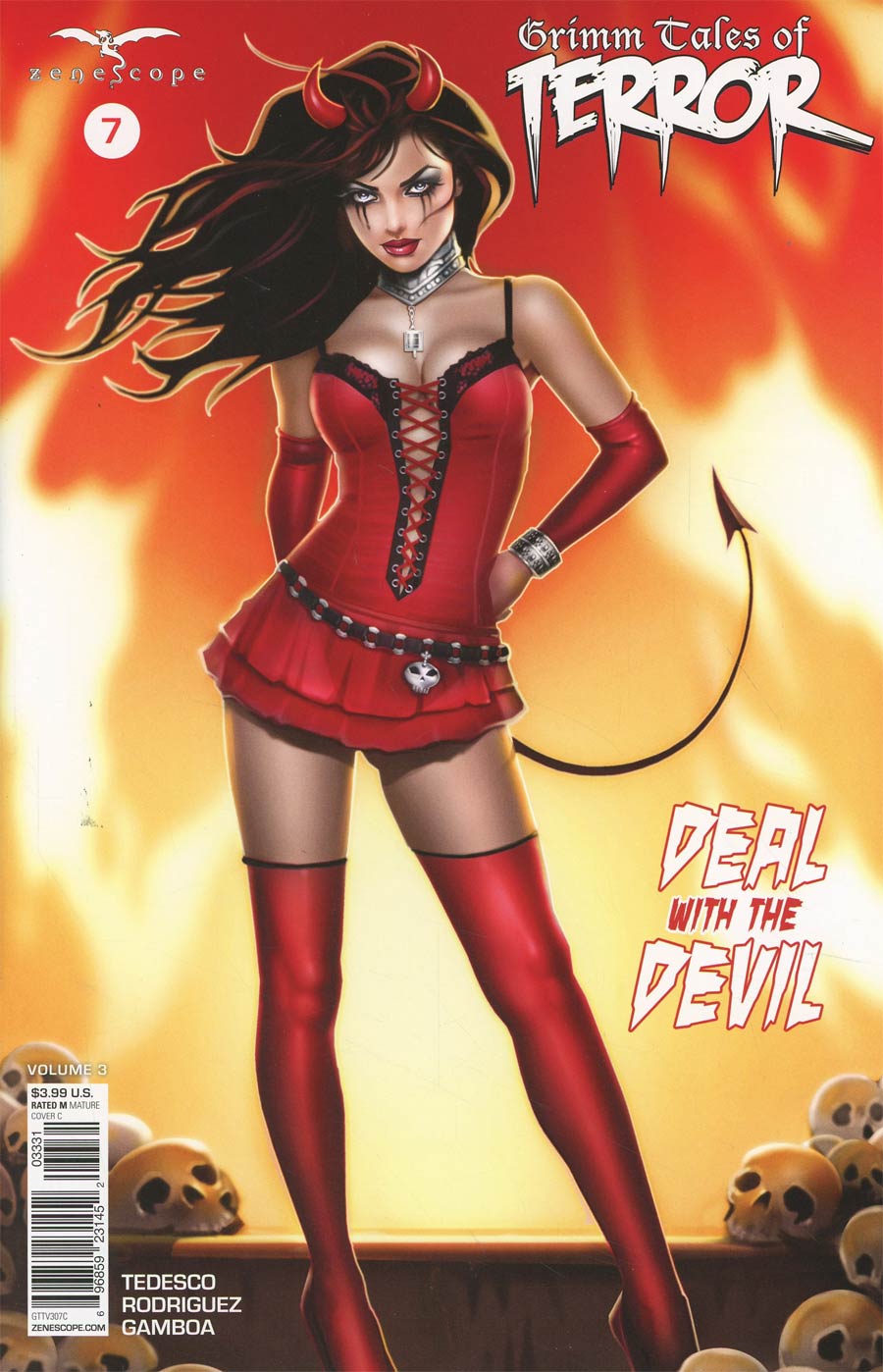 Grimm Fairy Tales Presents Grimm Tales Of Terror Vol 3 #7 Cover C Keith Garvey