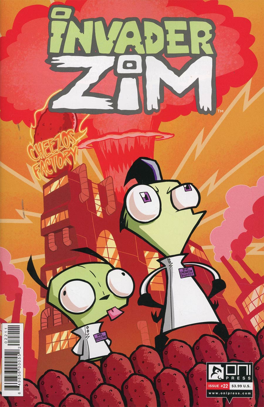 Invader Zim #22 Cover A Regular Warren Wucinich Cover