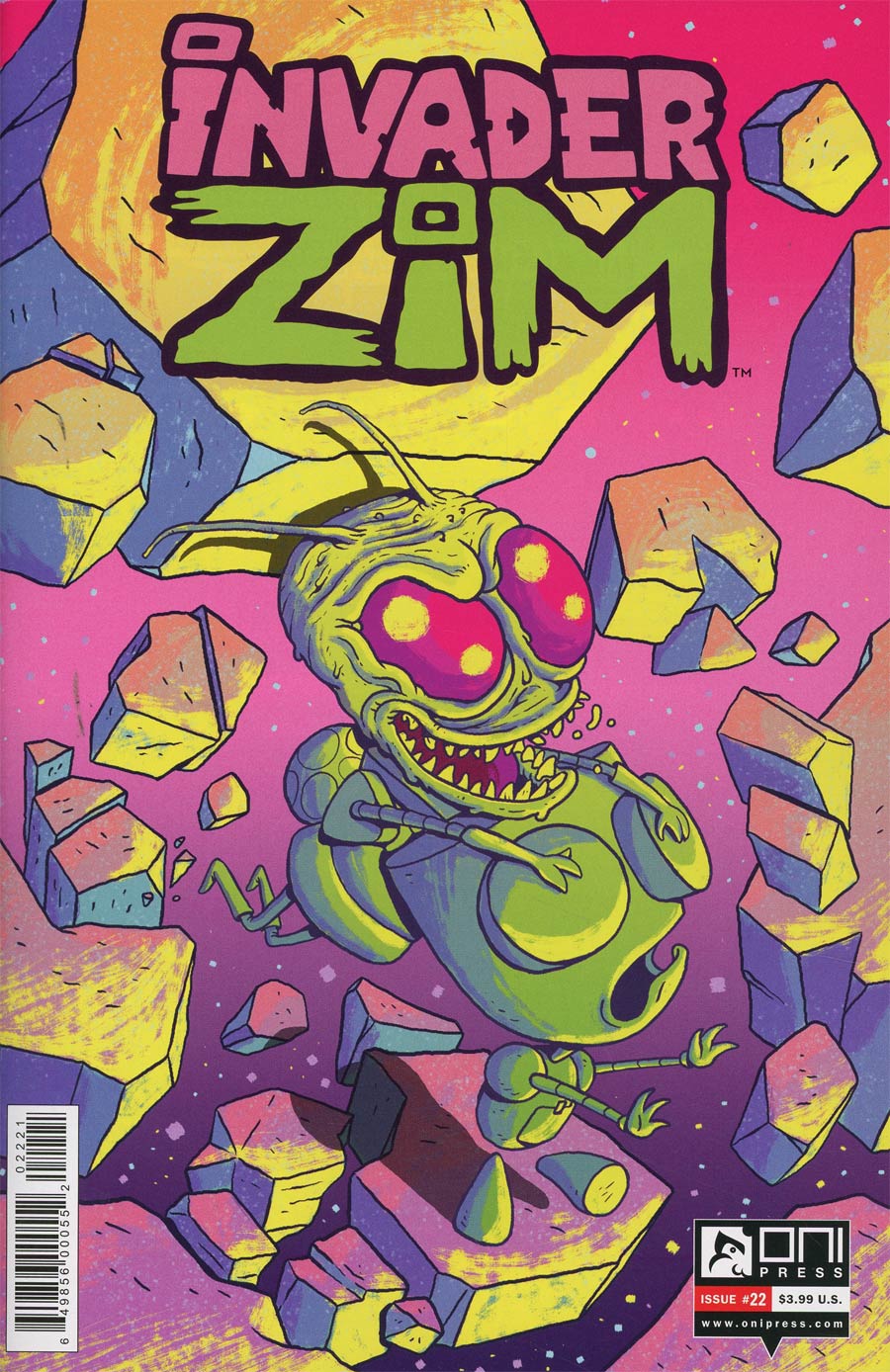 Invader Zim #22 Cover V Variant Jon Vermilyea Cover