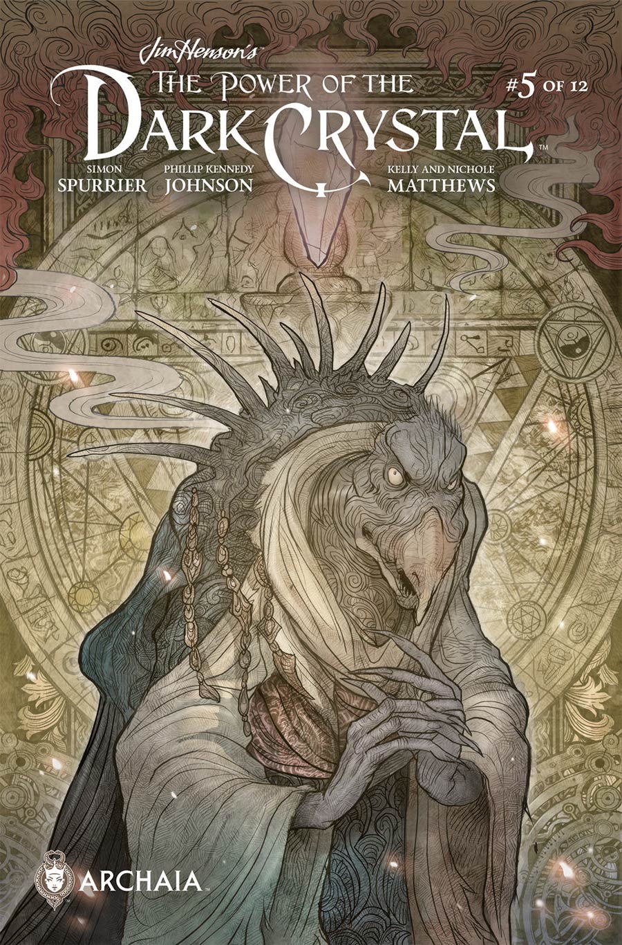 Jim Hensons Power Of The Dark Crystal #5 Cover B Variant Sana Takeda Subscription Cover