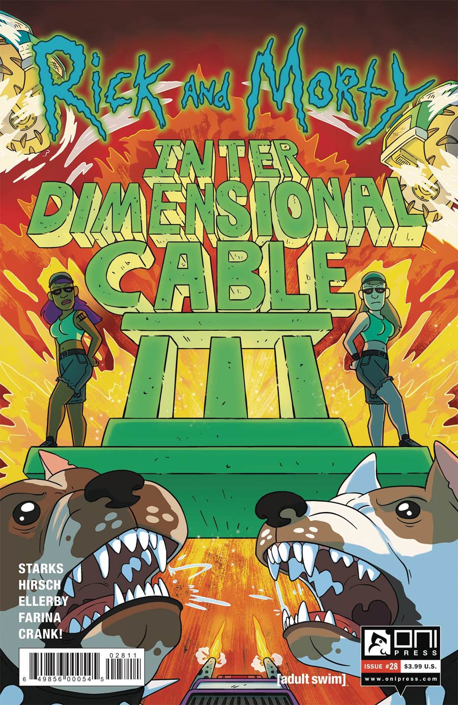 Rick And Morty #28 Cover A Regular CJ Cannon Cover