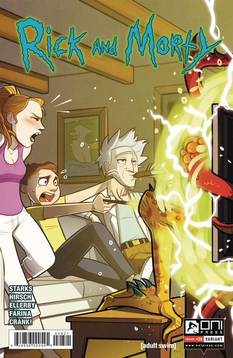 Rick And Morty #28 Cover B Variant Jenn St-Onge Cover