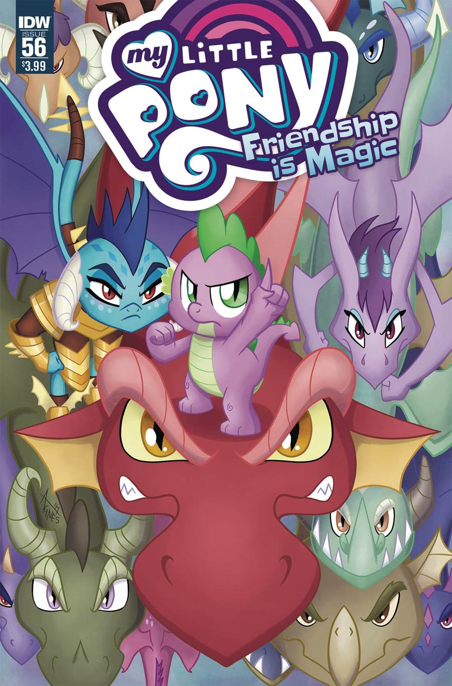 My Little Pony Friendship Is Magic #56 Cover A Regular Agnes Garbowska Cover