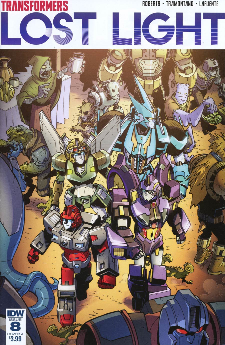 Transformers Lost Light #8 Cover A Regular Jack Lawrence Cover