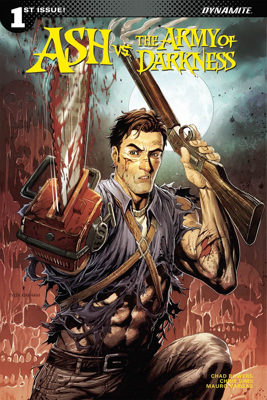 Ash vs The Army Of Darkness #1 Cover A Regular Tyler Kirkham Cover