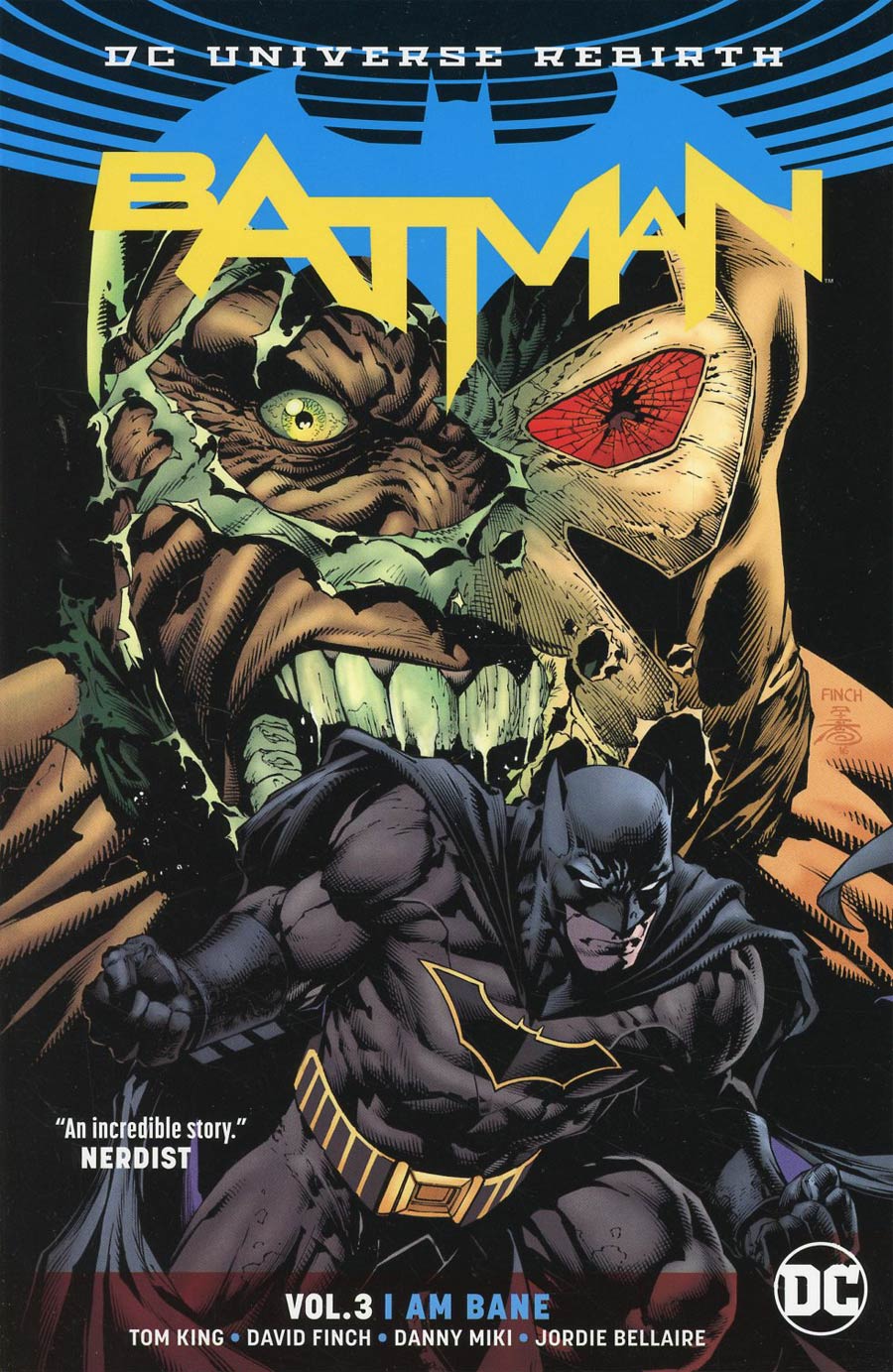 Batman (Rebirth) Vol 3 I Am Bane TP