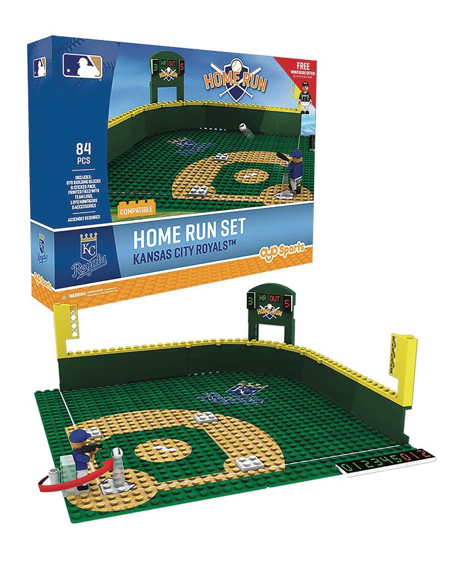 Oyo MLB Home Run Playset - Kansas City Royals