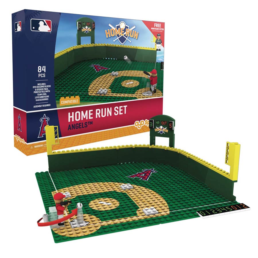 Oyo MLB Home Run Playset - Los Angeles Angels Of Anaheim