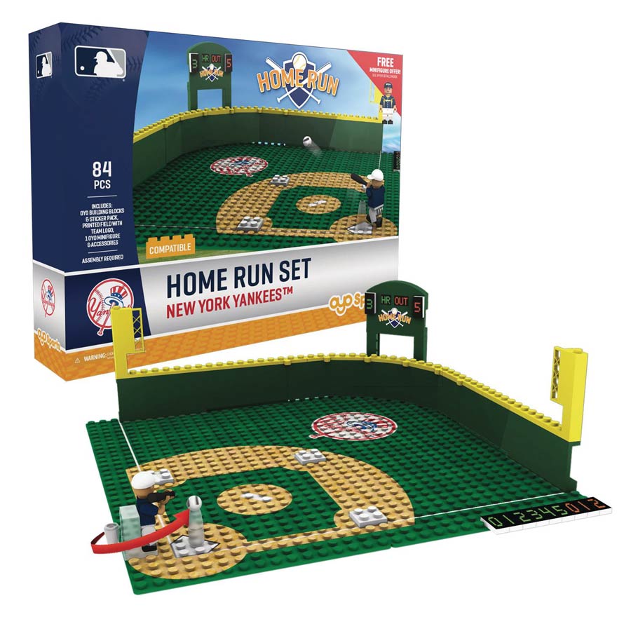 Oyo MLB Home Run Playset - New York Yankees