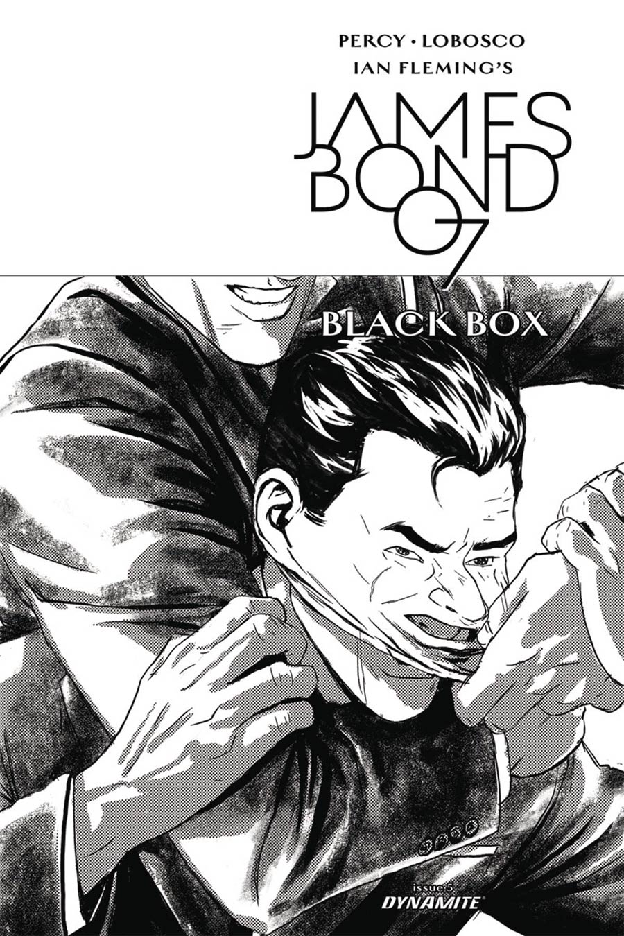 James Bond Vol 2 #5 Cover D Incentive Jason Masters Black & White Cover