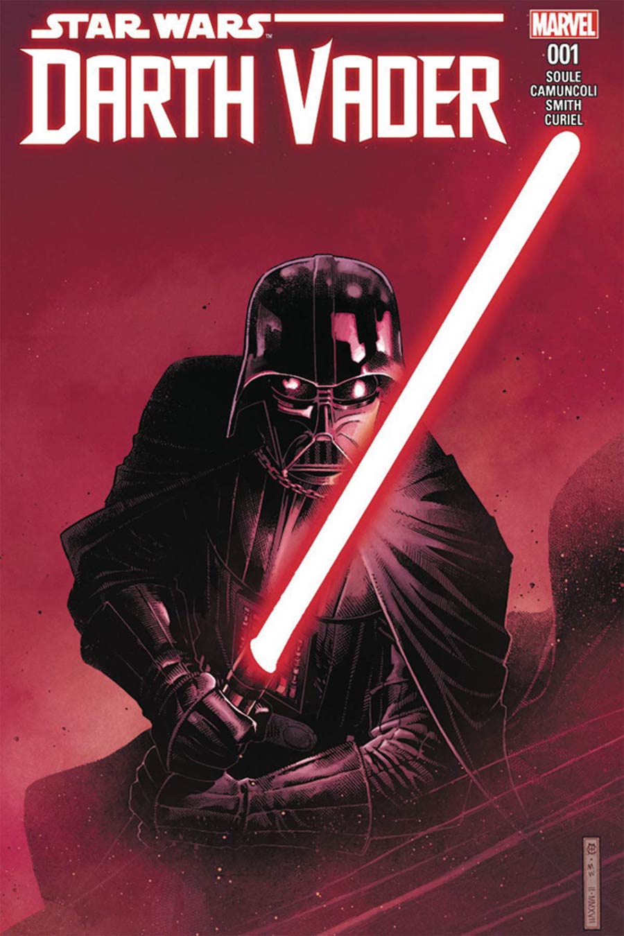 Darth Vader Vol 2 #1 Cover I DF Ultra-Limited Edition Signed By Charles Soule