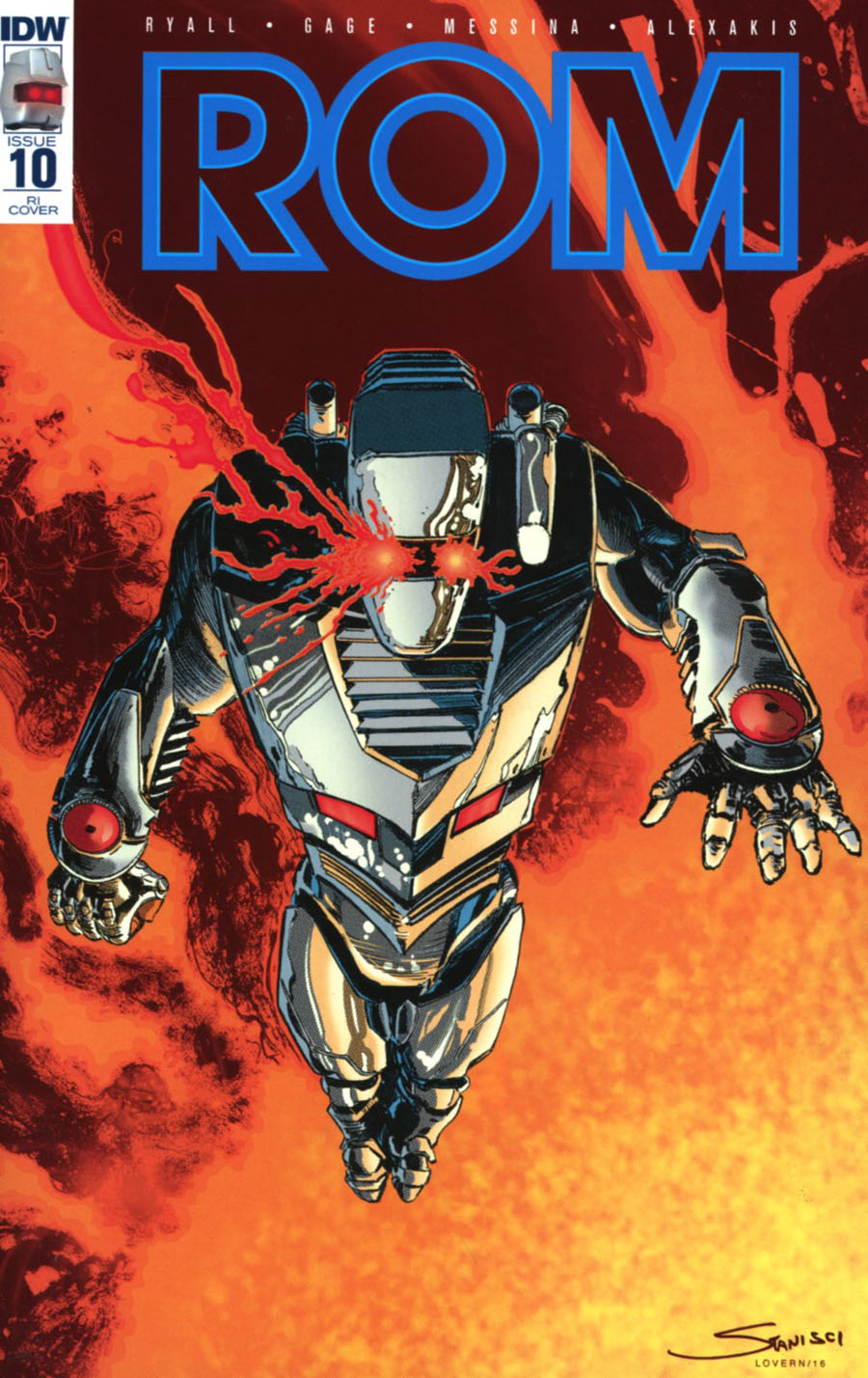 ROM Vol 2 #10 Cover E Incentive John Stanisci Variant Cover