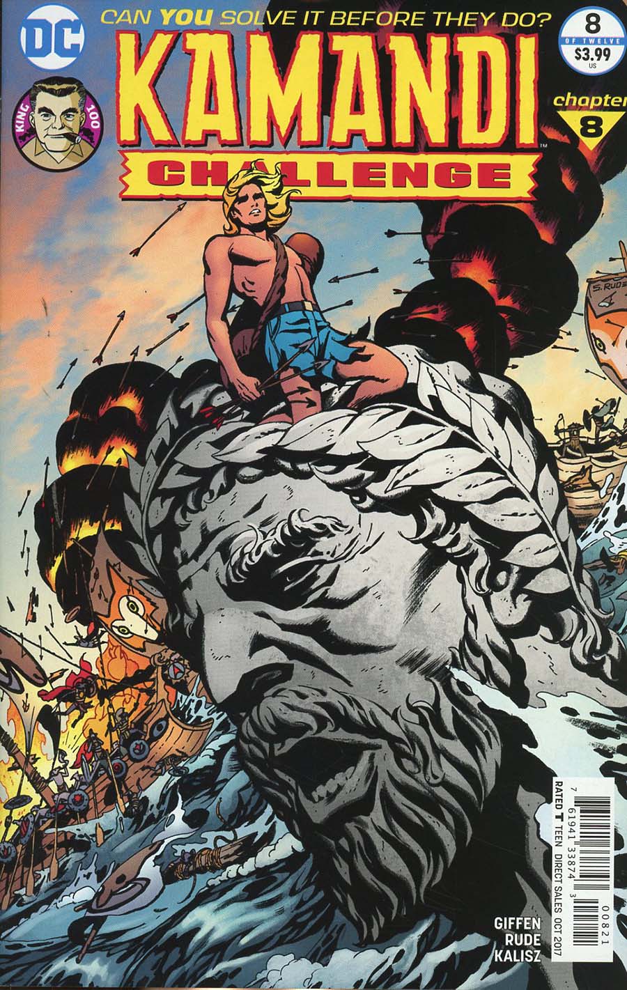 Kamandi Challenge #8 Cover B Variant Steve Rude Cover