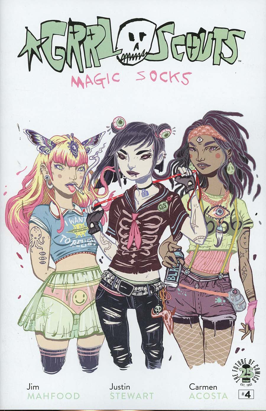 Grrl Scouts Magic Socks #4 Cover B Variant Lauren Ys Cover