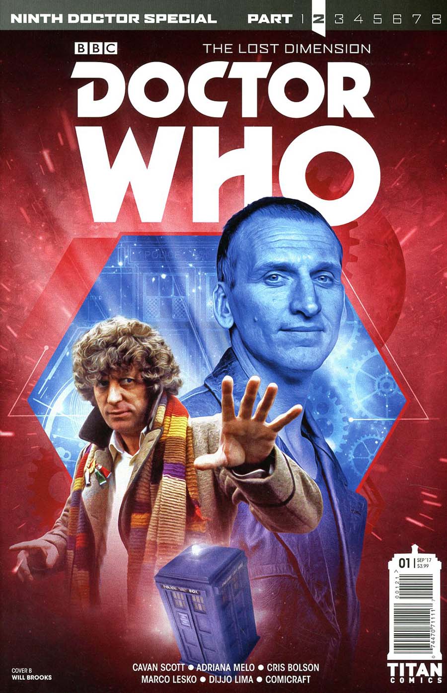 Doctor Who 9th Doctor Year Two #1 Cover B Variant Photo Cover (The Lost Dimension Part 2)