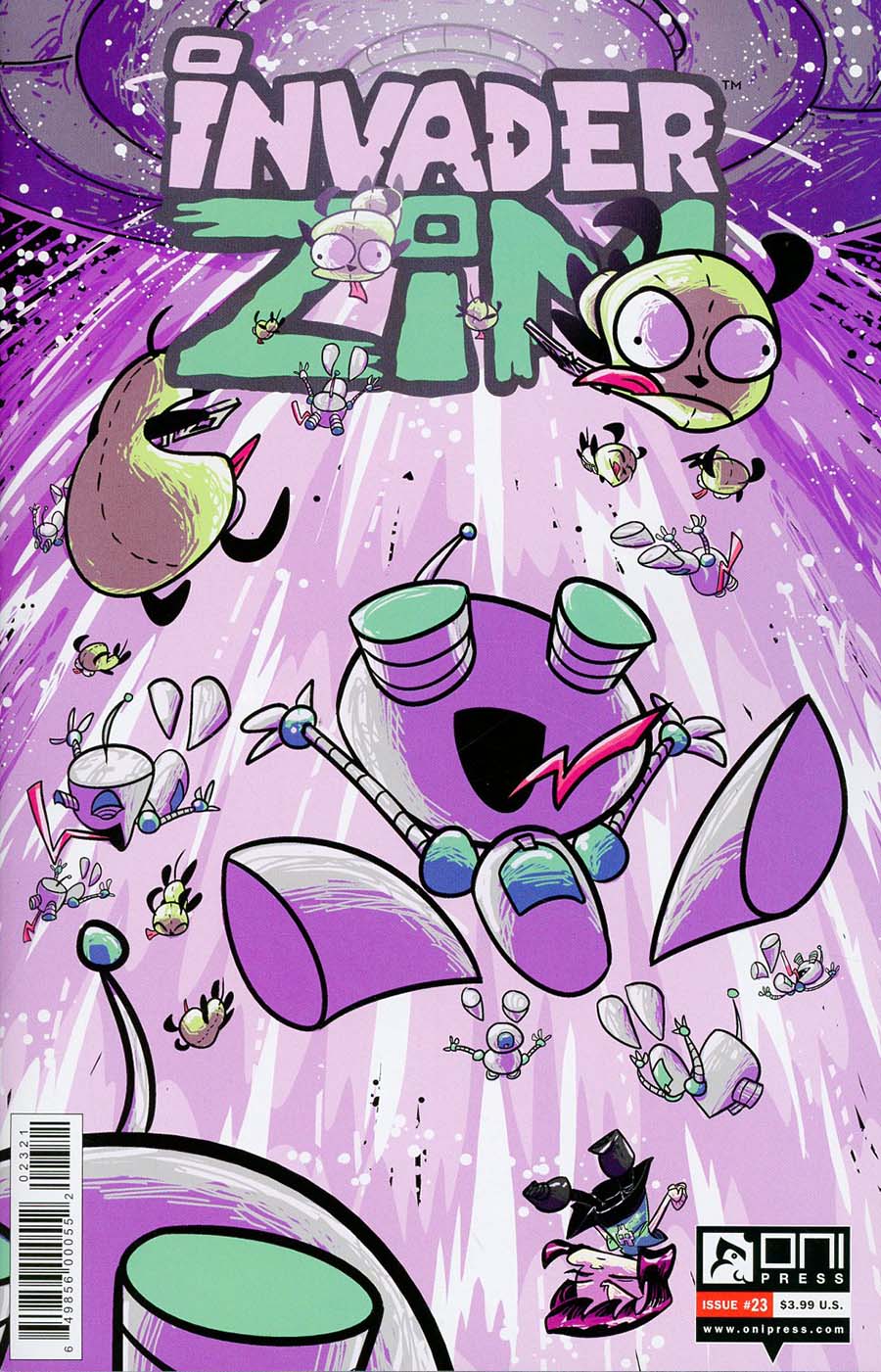 Invader Zim #23 Cover B Variant Jey Odin Cover