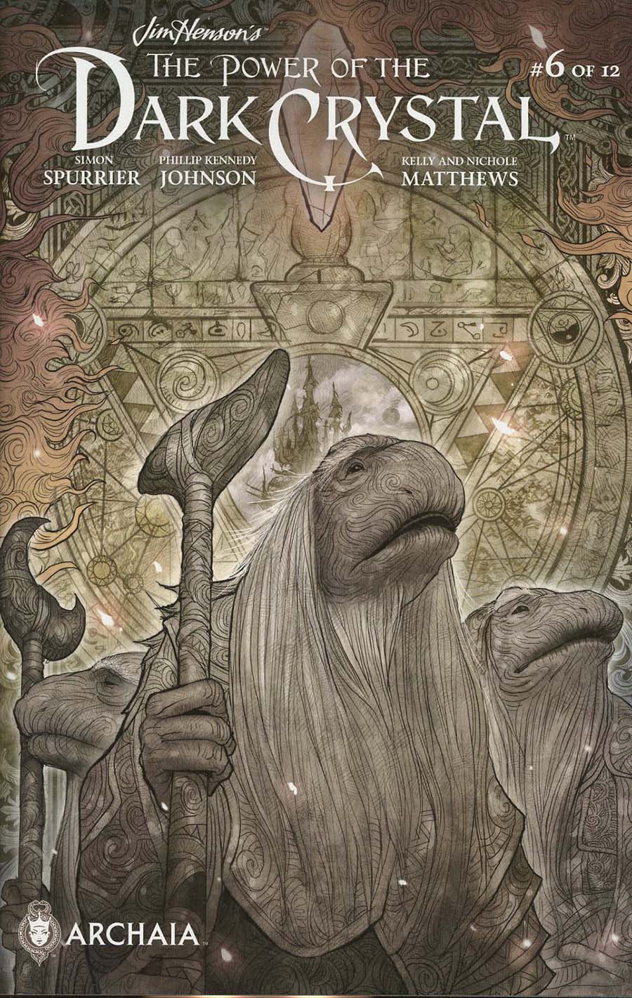 Jim Hensons Power Of The Dark Crystal #6 Cover B Variant Sana Takeda Subscription Cover