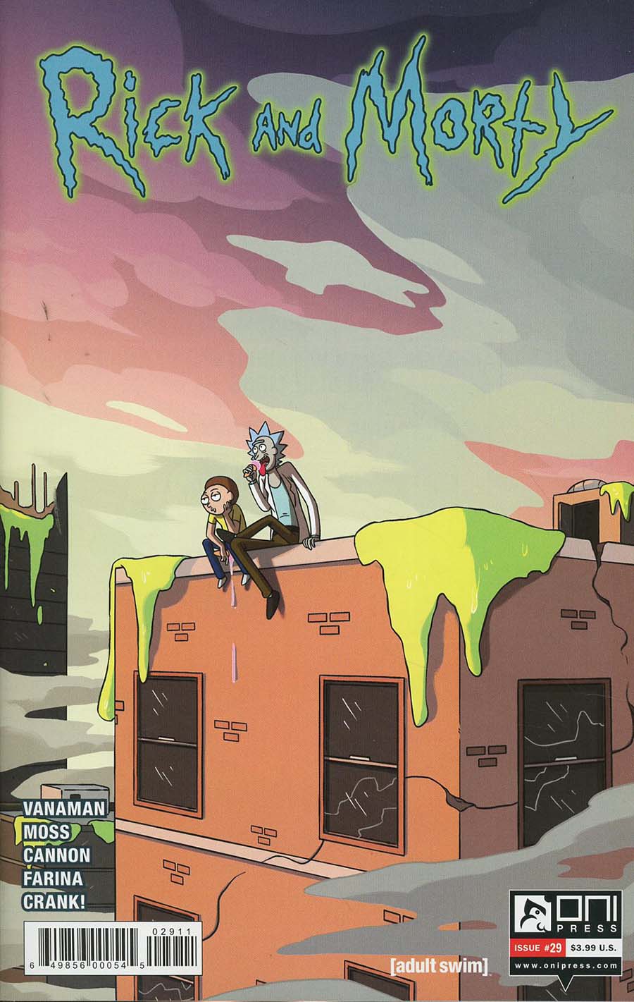 Rick And Morty #29 Cover A Regular CJ Cannon Cover