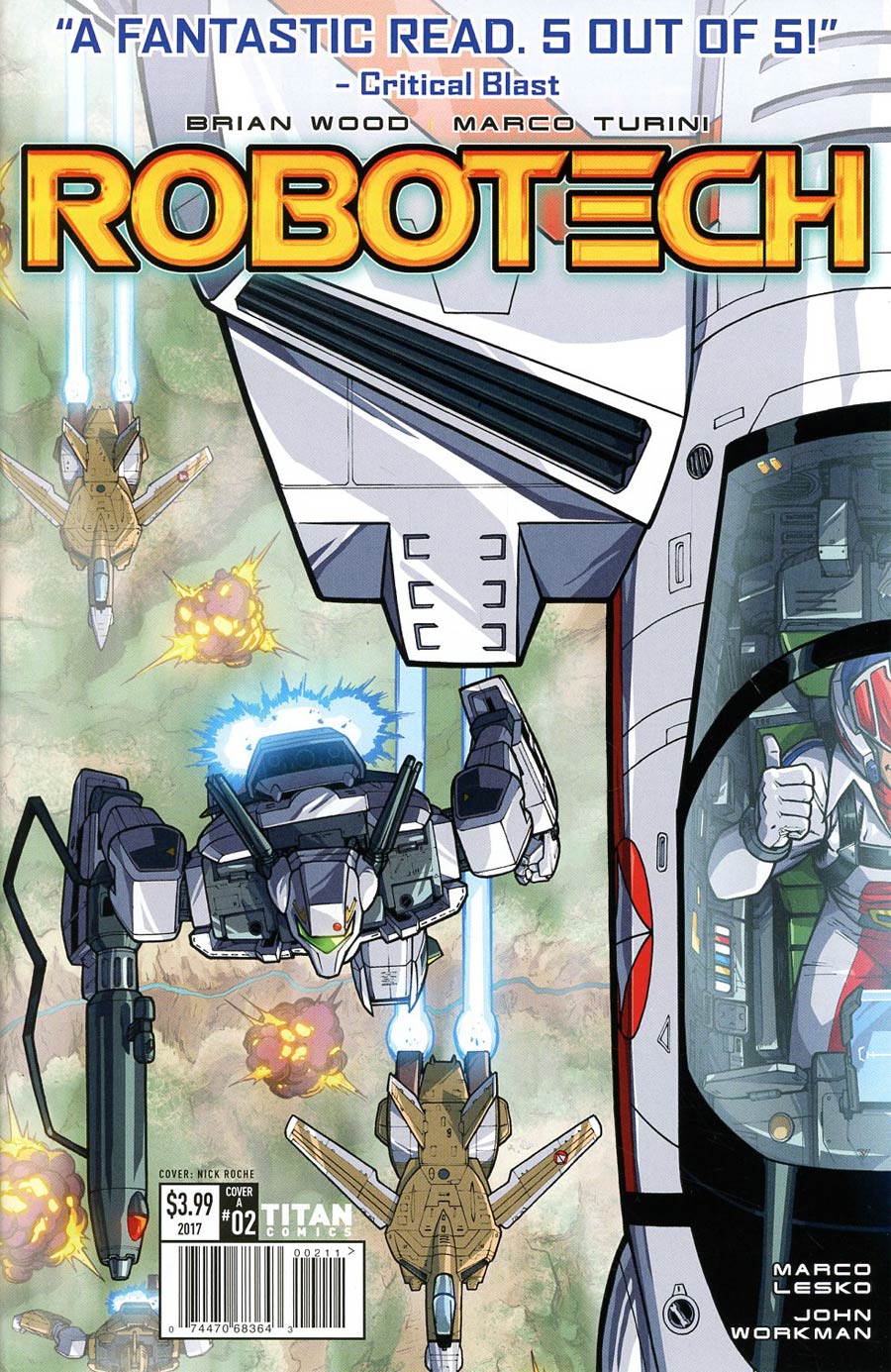 Robotech Vol 3 #2 Cover A Regular Nick Roche Cover