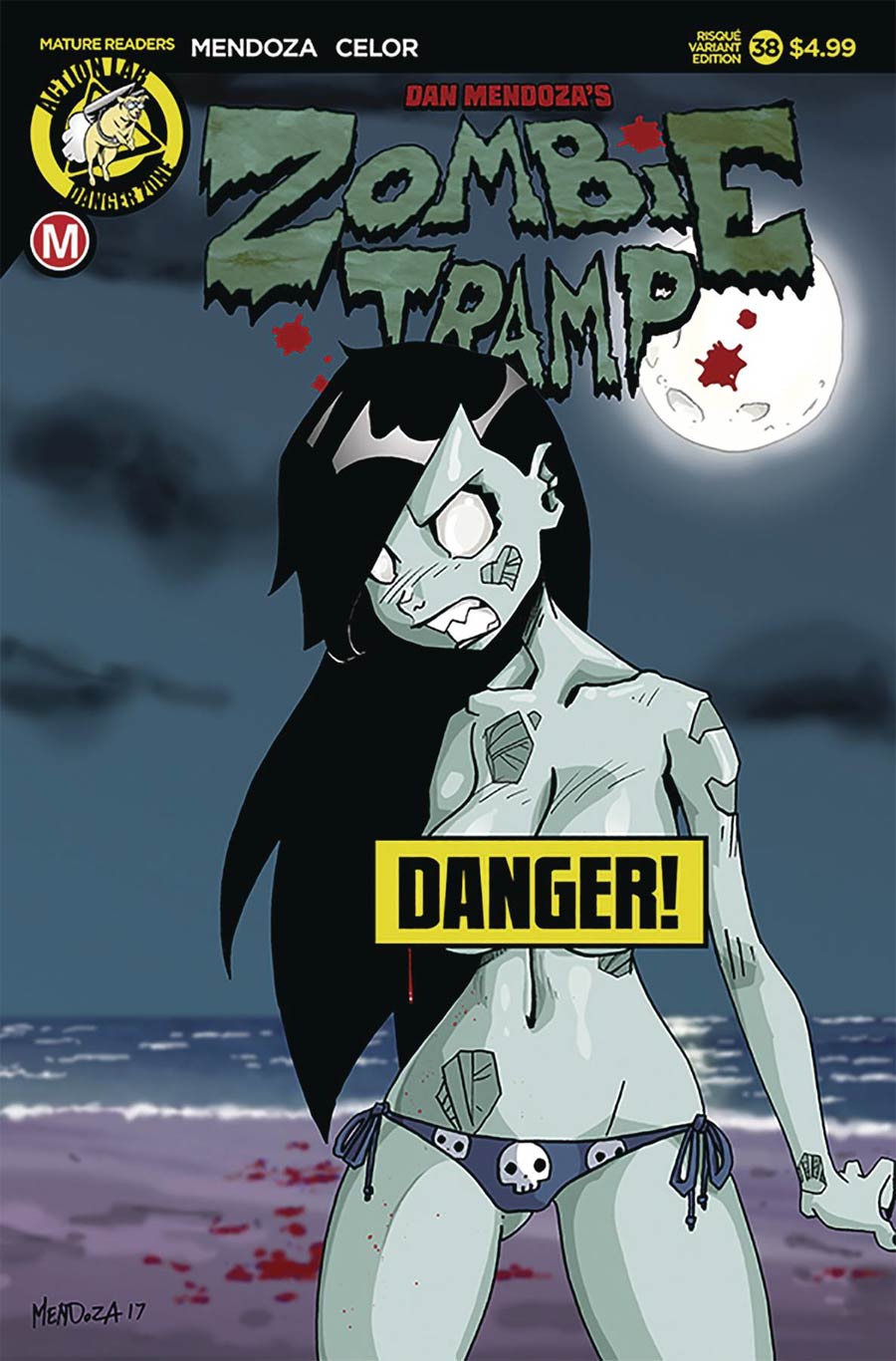 Zombie Tramp Vol 2 #38 Cover B Variant Dan Mendoza Risque Cover