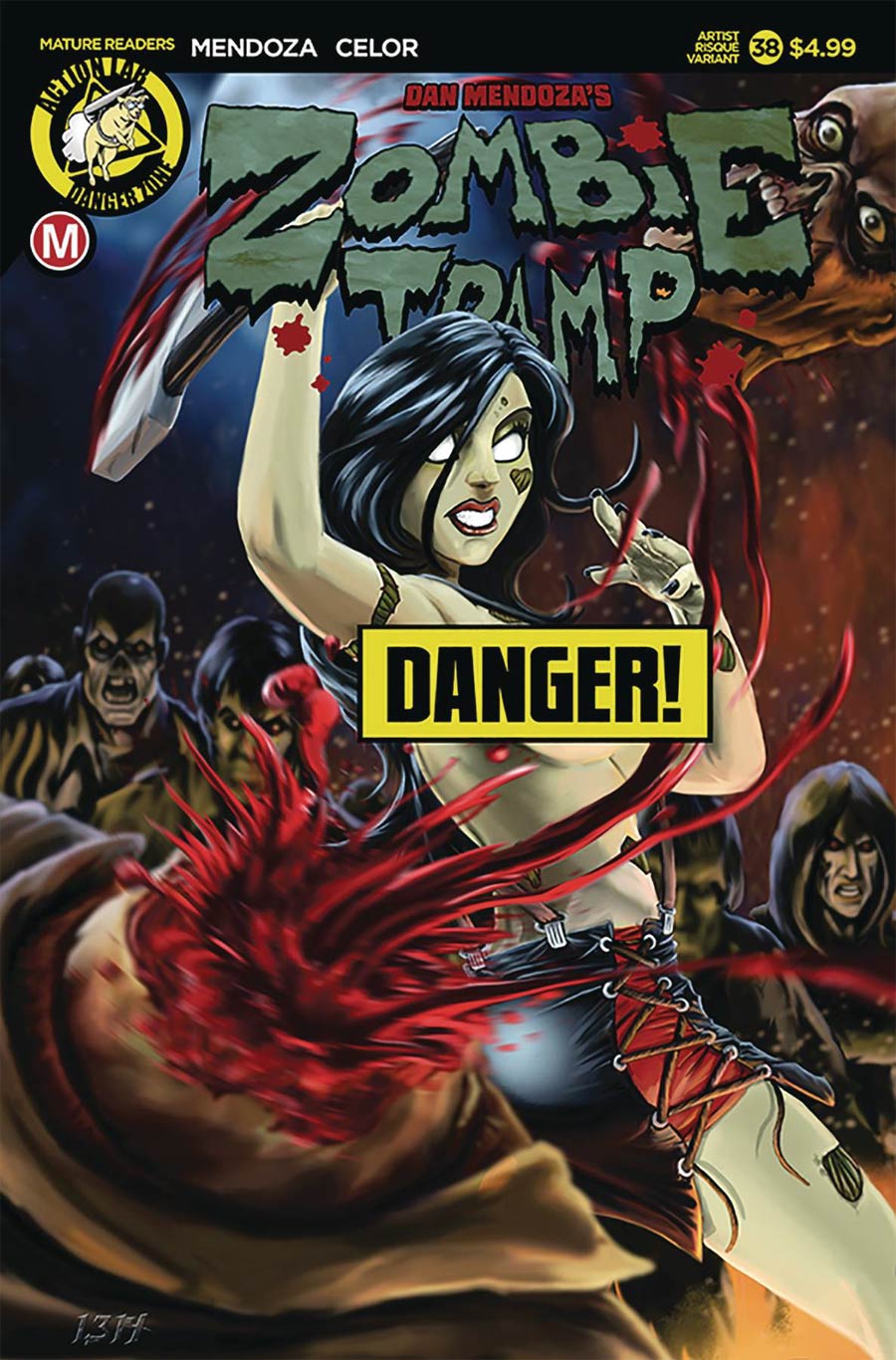 Zombie Tramp Vol 2 #38 Cover F Variant Ben Hansen Artist Risque Cover