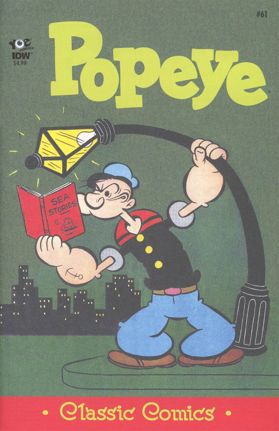 Classic Popeye #61 Cover A Regular Bud Sagendorf Cover