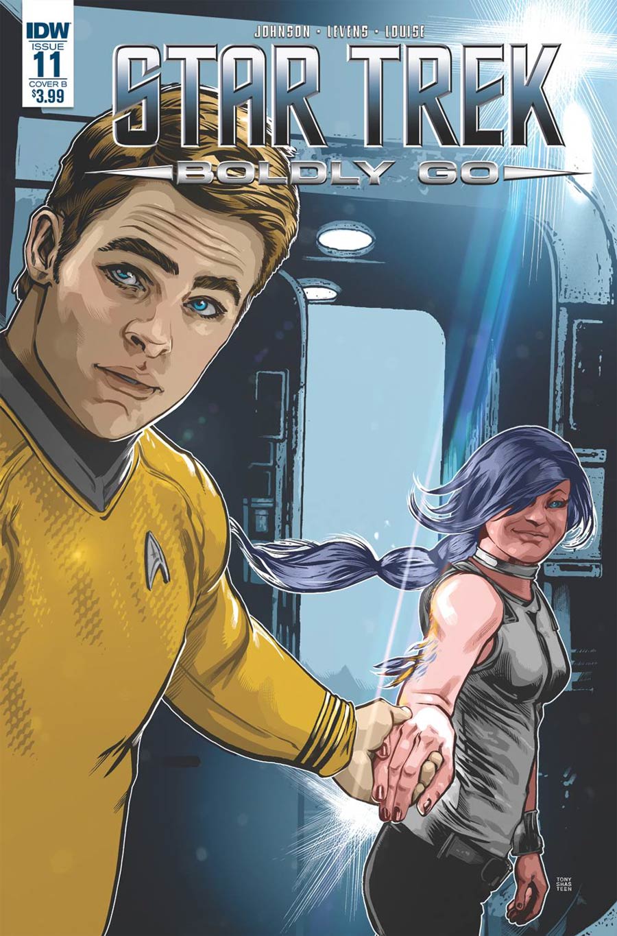 Star Trek Boldly Go #11 Cover B Variant Tony Shasteen Cover