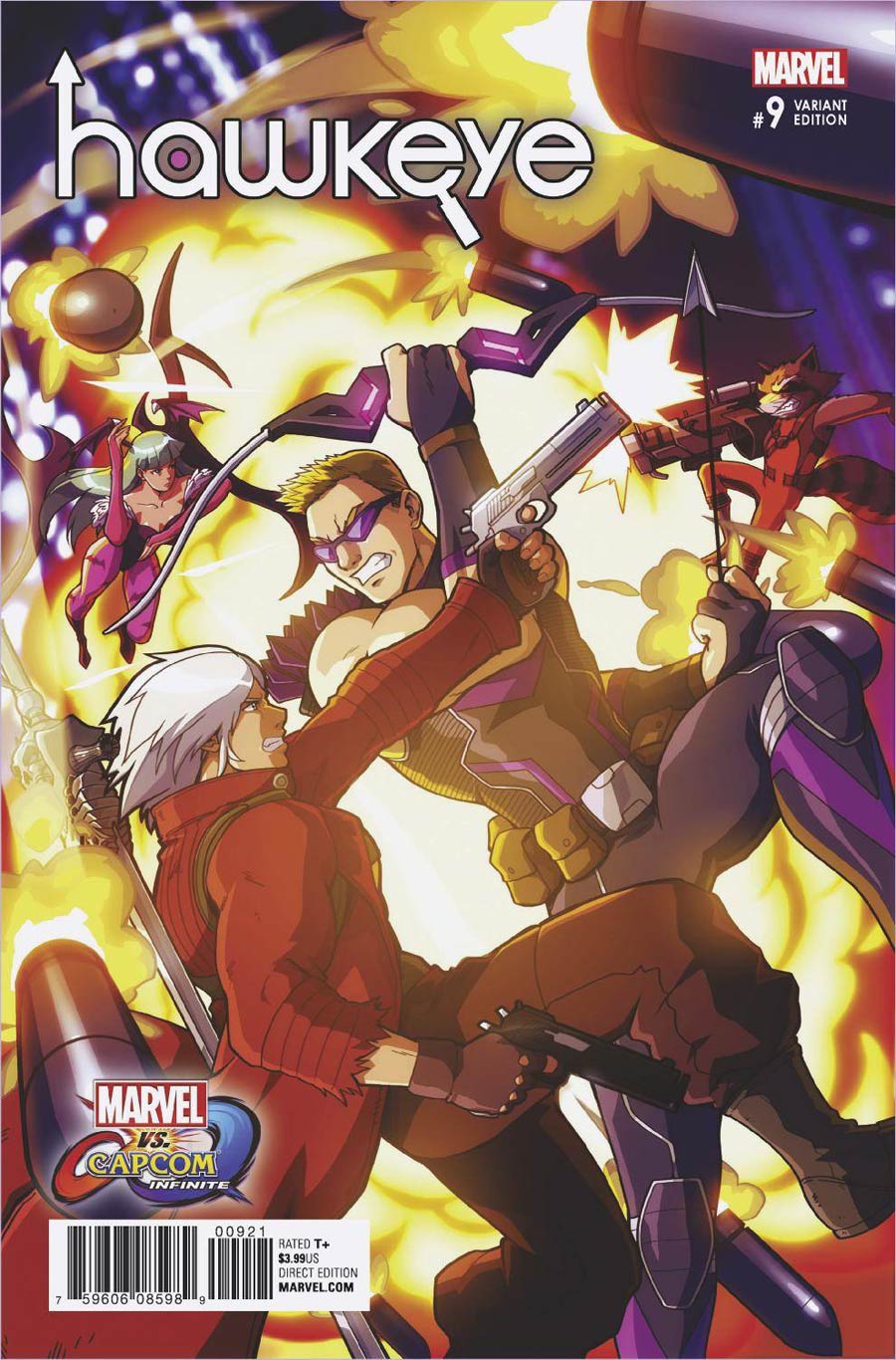 Hawkeye Vol 5 #9 Cover B Variant Robert Porter Marvel vs Capcom Cover